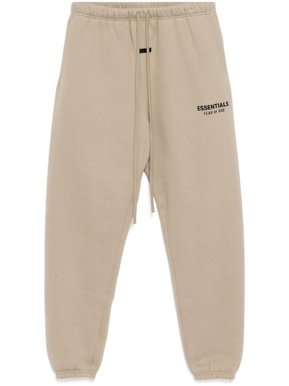 FEAR OF GOD ESSENTIALS logo-printed track pant Beige