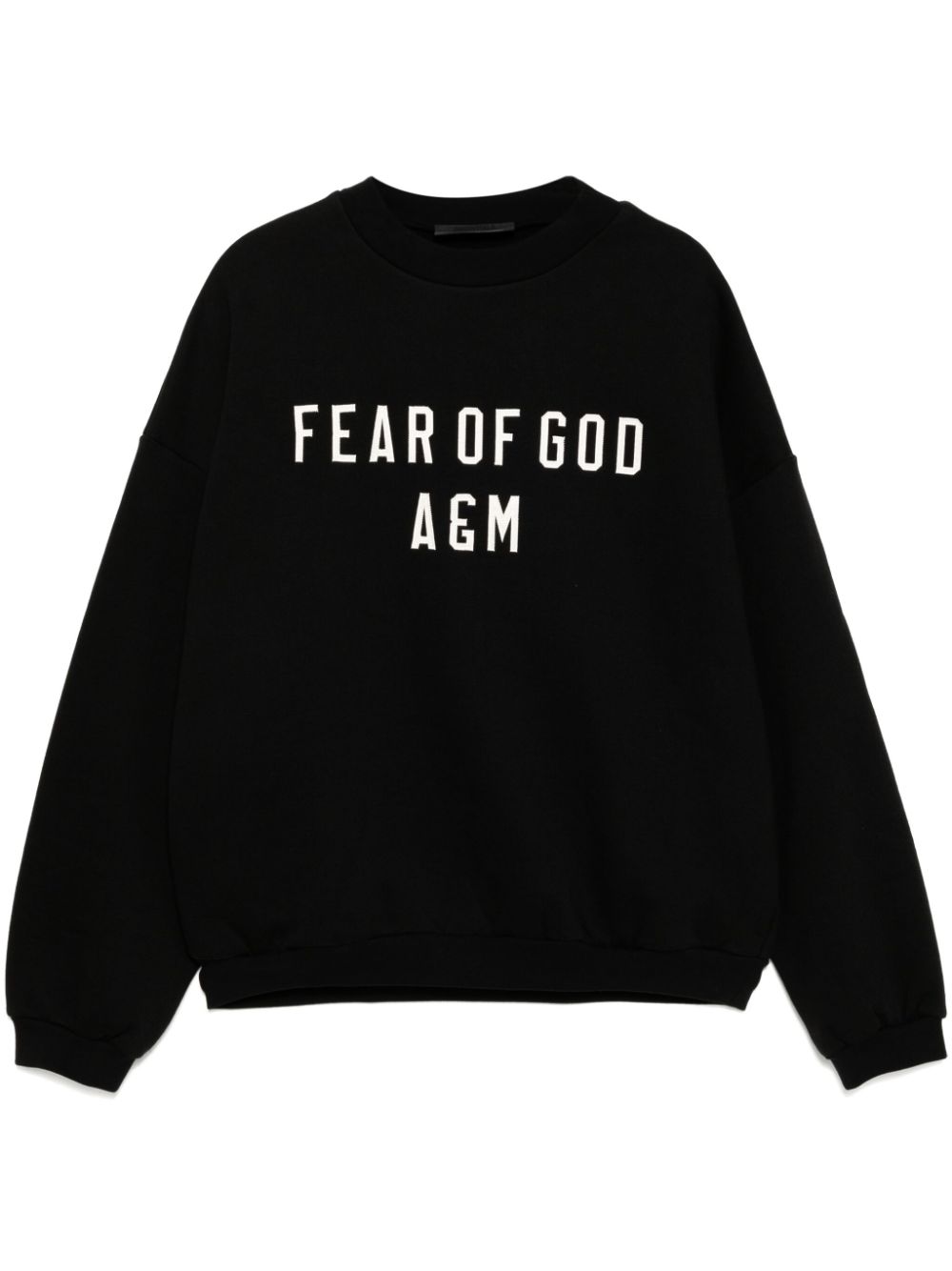 embroidered logo sweater