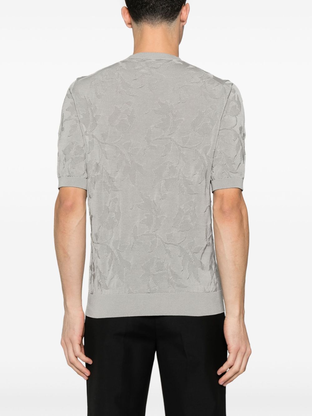 TAGLIATORE KNITTED T-SHIRT