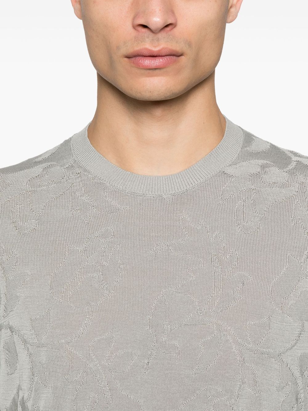 TAGLIATORE KNITTED T-SHIRT