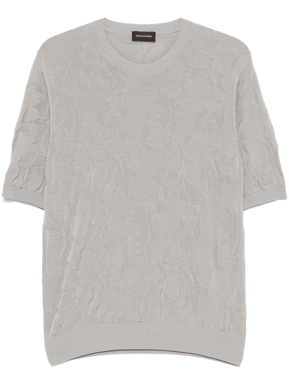 TAGLIATORE KNITTED T-SHIRT