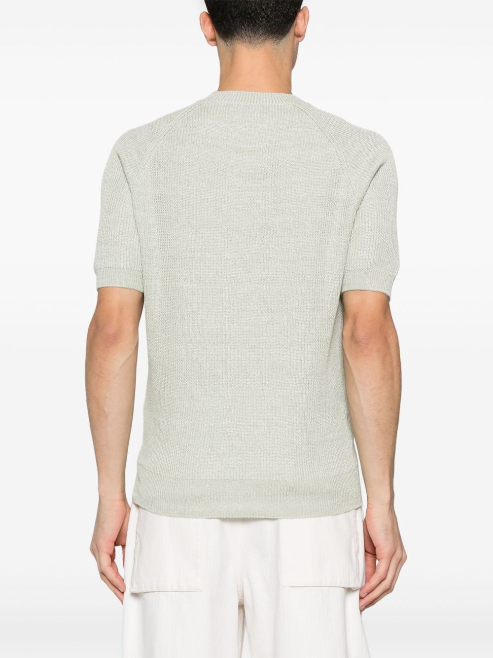 TAGLIATORE KNITTED T-SHIRT