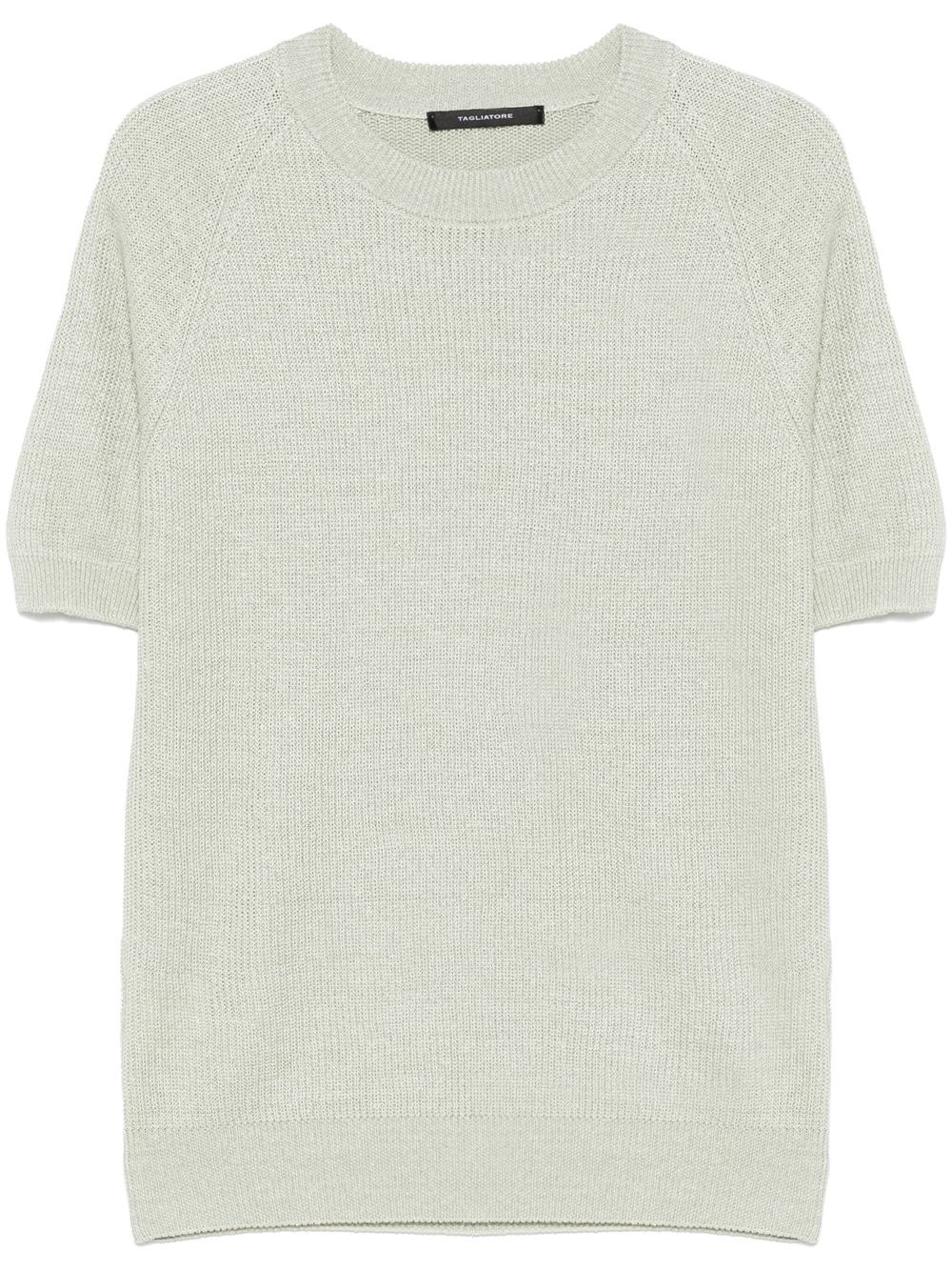 TAGLIATORE KNITTED T-SHIRT