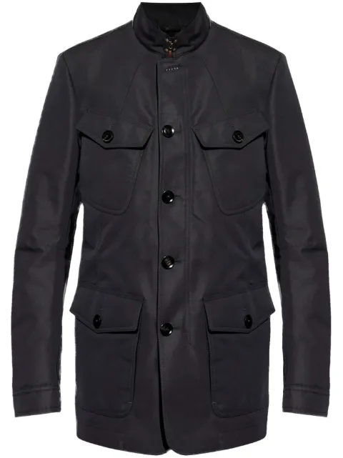 TOM FORD stand collar jacket 