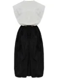 Fabiana Filippi cotton midi skirt - Black