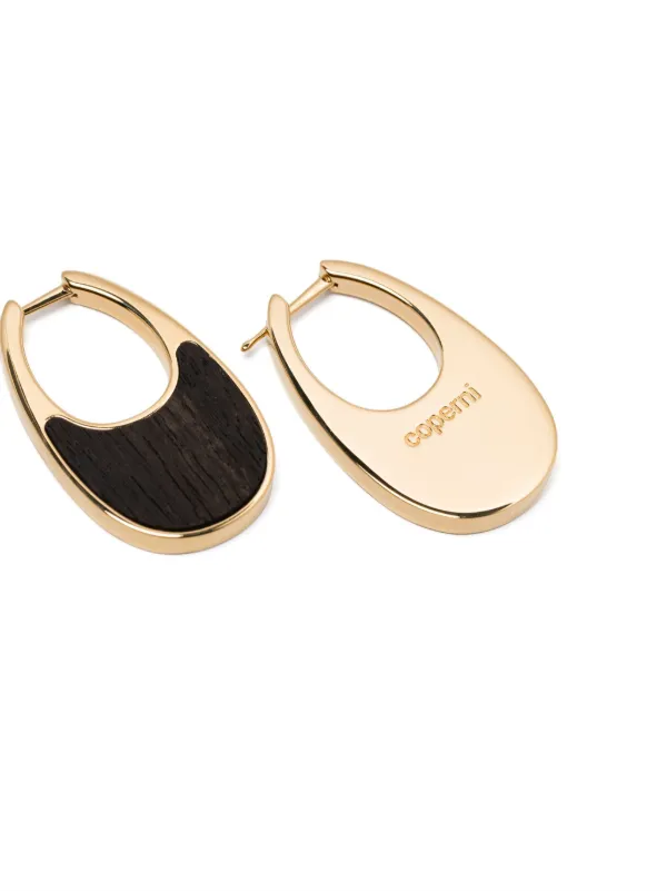 【関税込み】Coperni ロゴ ピアス Coperni ロゴ ピアス | ゴールドトーン | FARFETCH JP