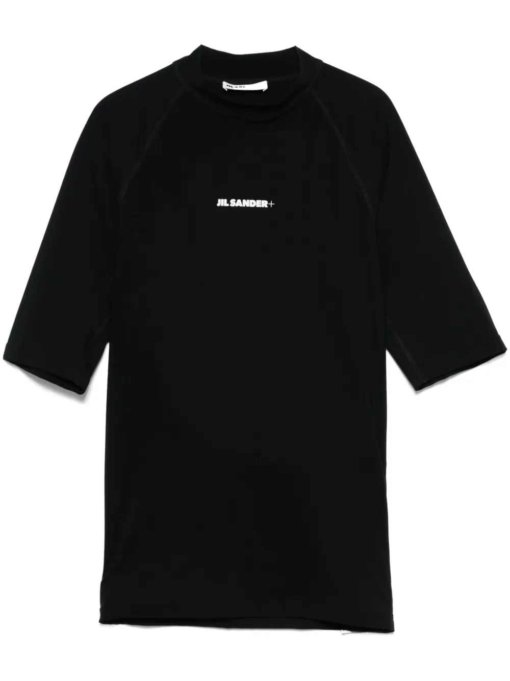 Jil Sander playera con logo estampado | negro | Image 1