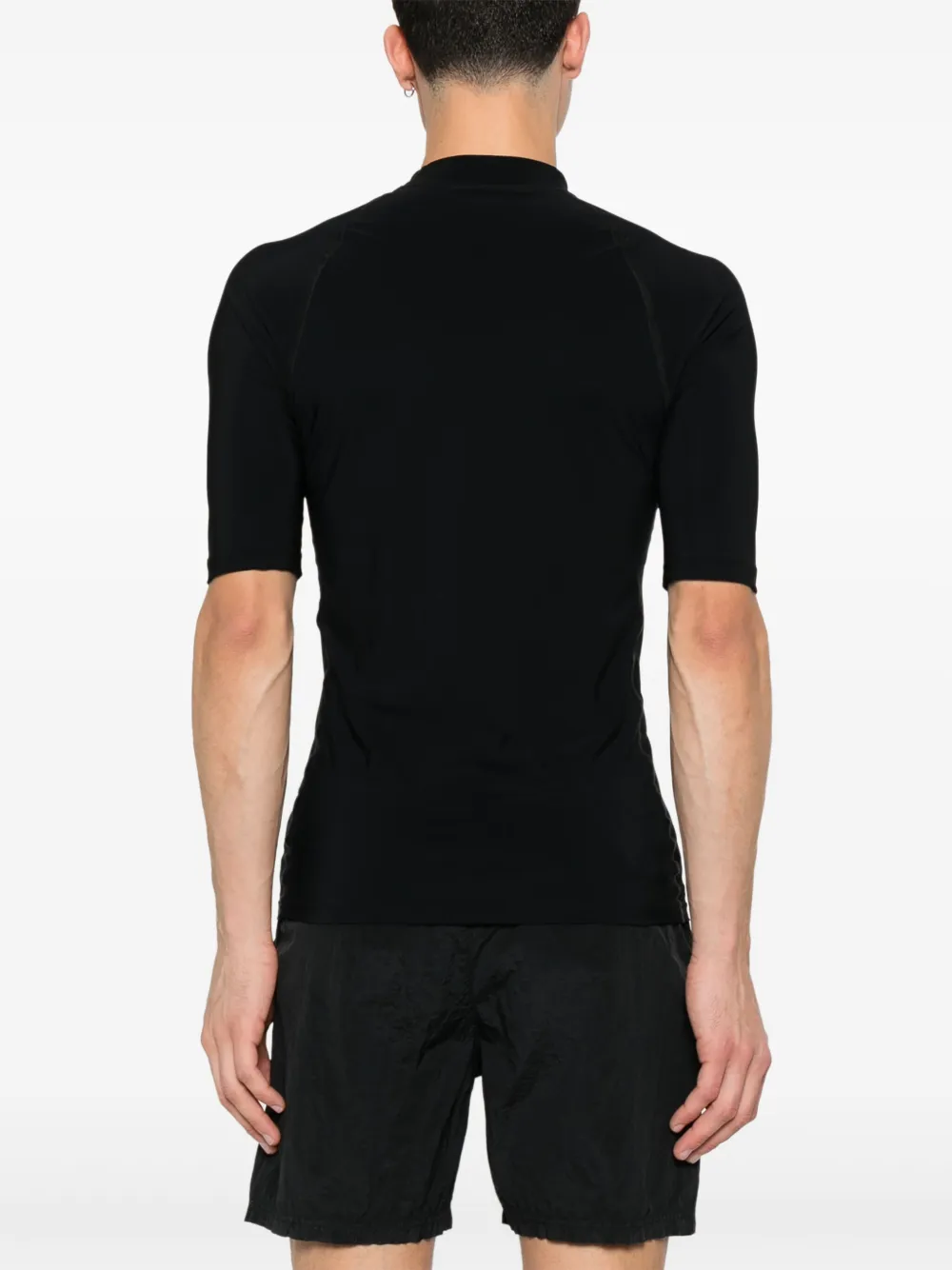 Jil Sander T-shirt met logoprint Zwart
