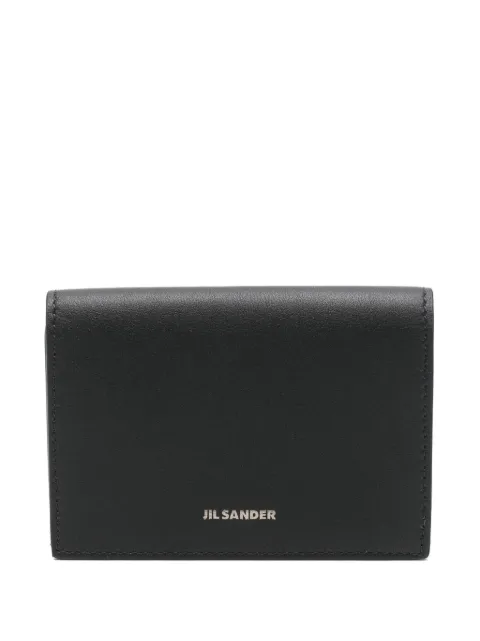 Jil Sander logo-stamp card holder 