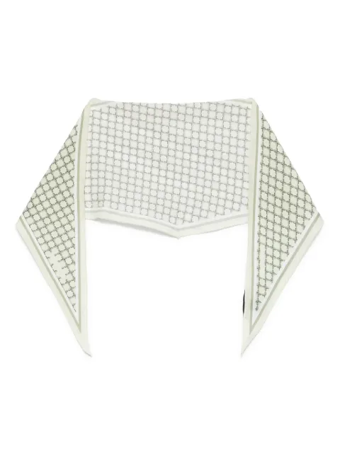 Tagliatore grid-pattern pocket square