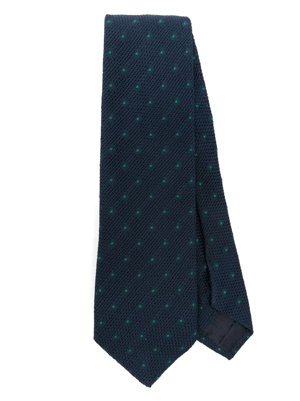 TAGLIATORE PATTERNED-JACQUARD TIE