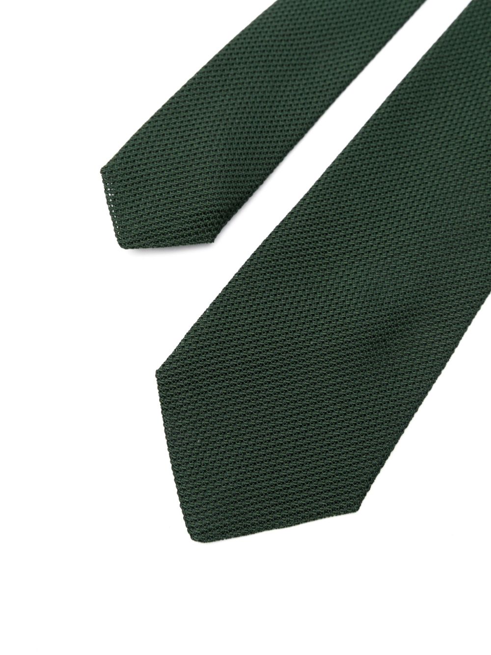 Tagliatore textured tie - Groen