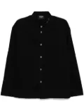 TEAM WANG design Choies banded collar shirt - Black