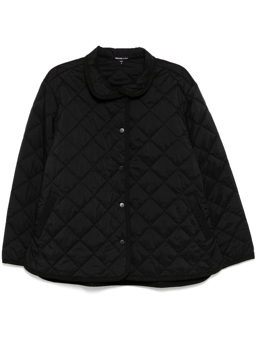 James Perse Diamond Quilted jacket - Black