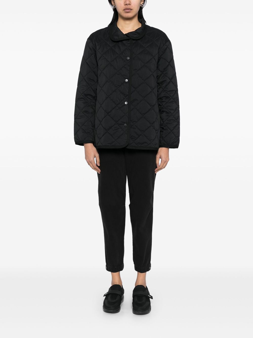 James Perse Cotton Terry Flight trousers - Black