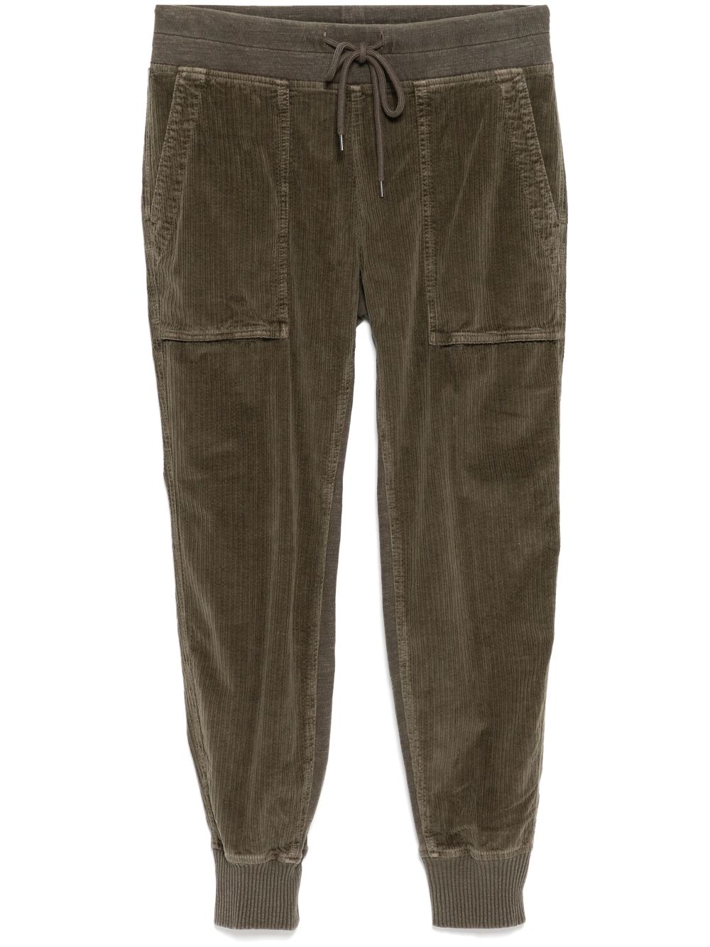 James Perse Corduroy Mixed Media trousers - Green