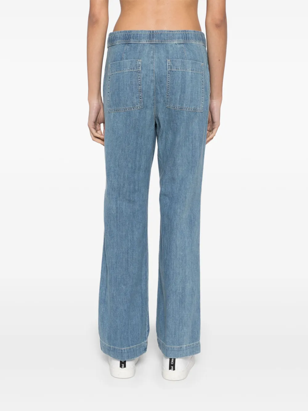 JAMES PERSE WIDE LEG PULL ON DENIM