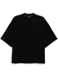 TEAM WANG design Choices cropped T-shirt - Black