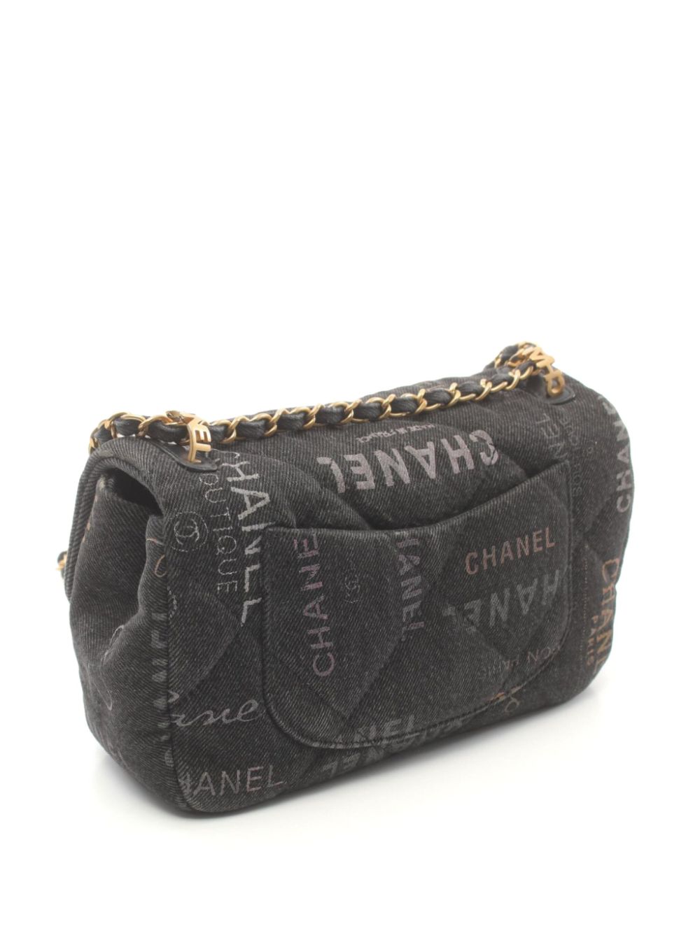 CHANEL Pre-Owned 2021 small Flap shoulder bag - Zwart