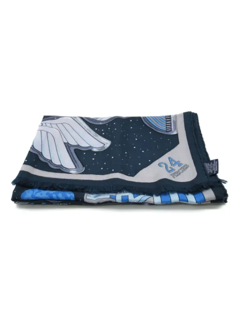 Hermès Pre-Owned mascada Cosmic Horse 2010