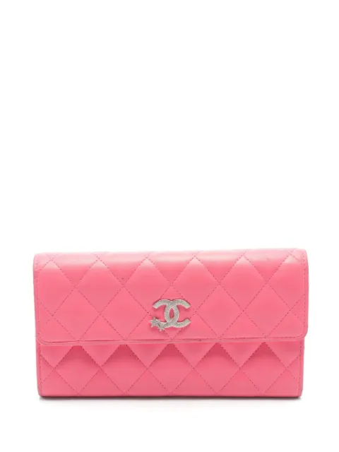 CHANEL Pre-Owned Portafoglio con logo CC 2021