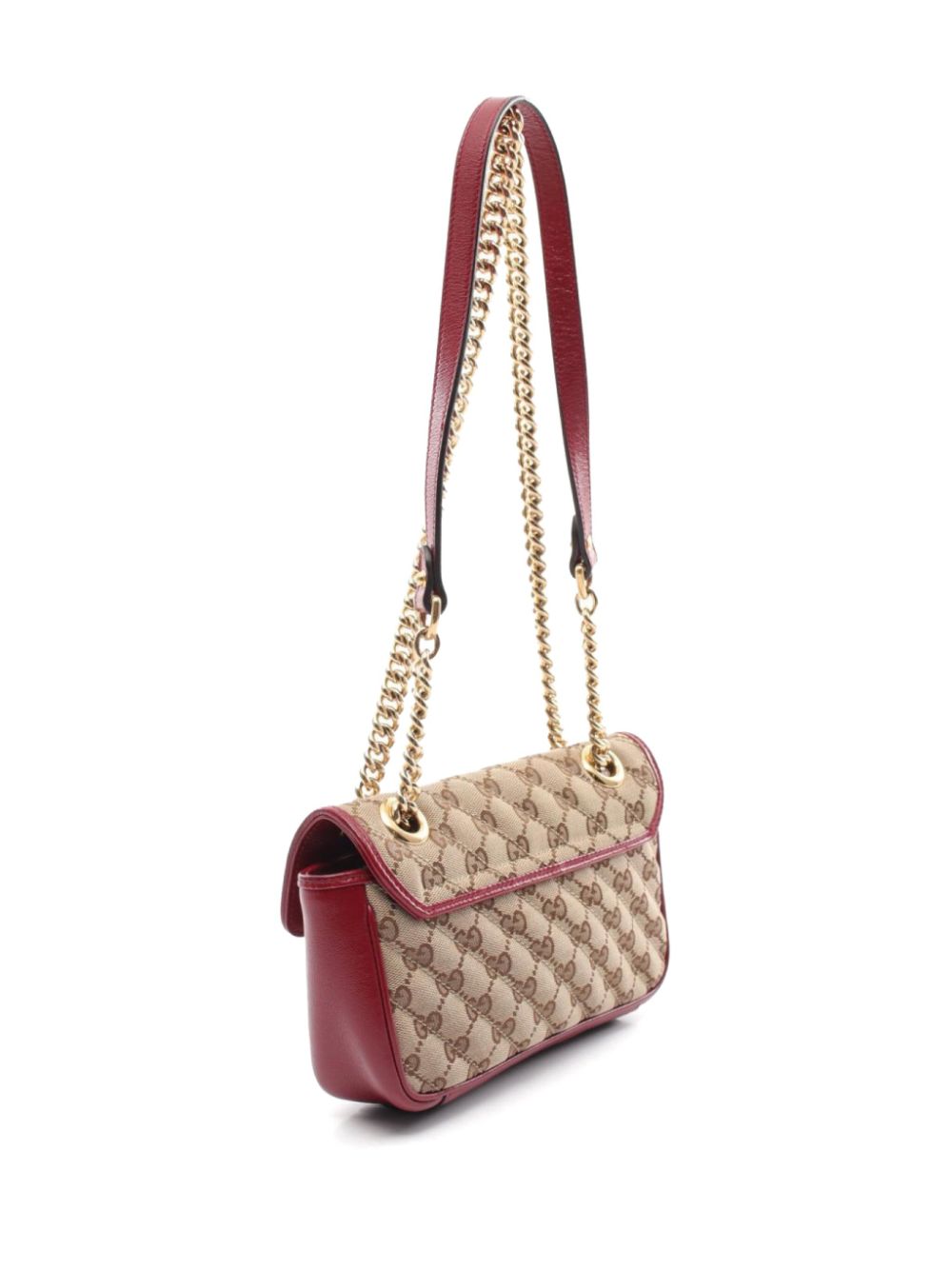 Gucci Pre-Owned 2010s GG Marmont shoulder bag - Rood