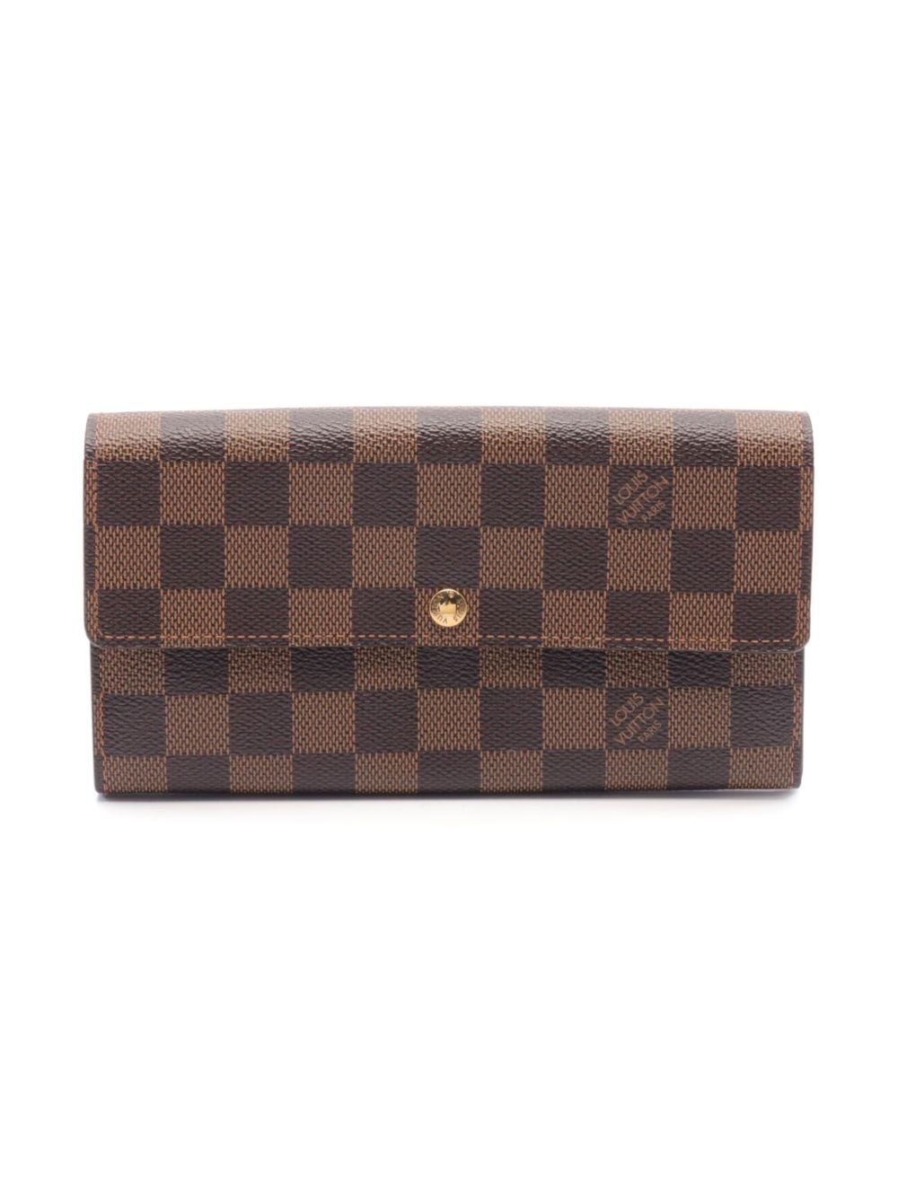 Louis Vuitton Pre-Owned 2013 Sara long wallet - Brown