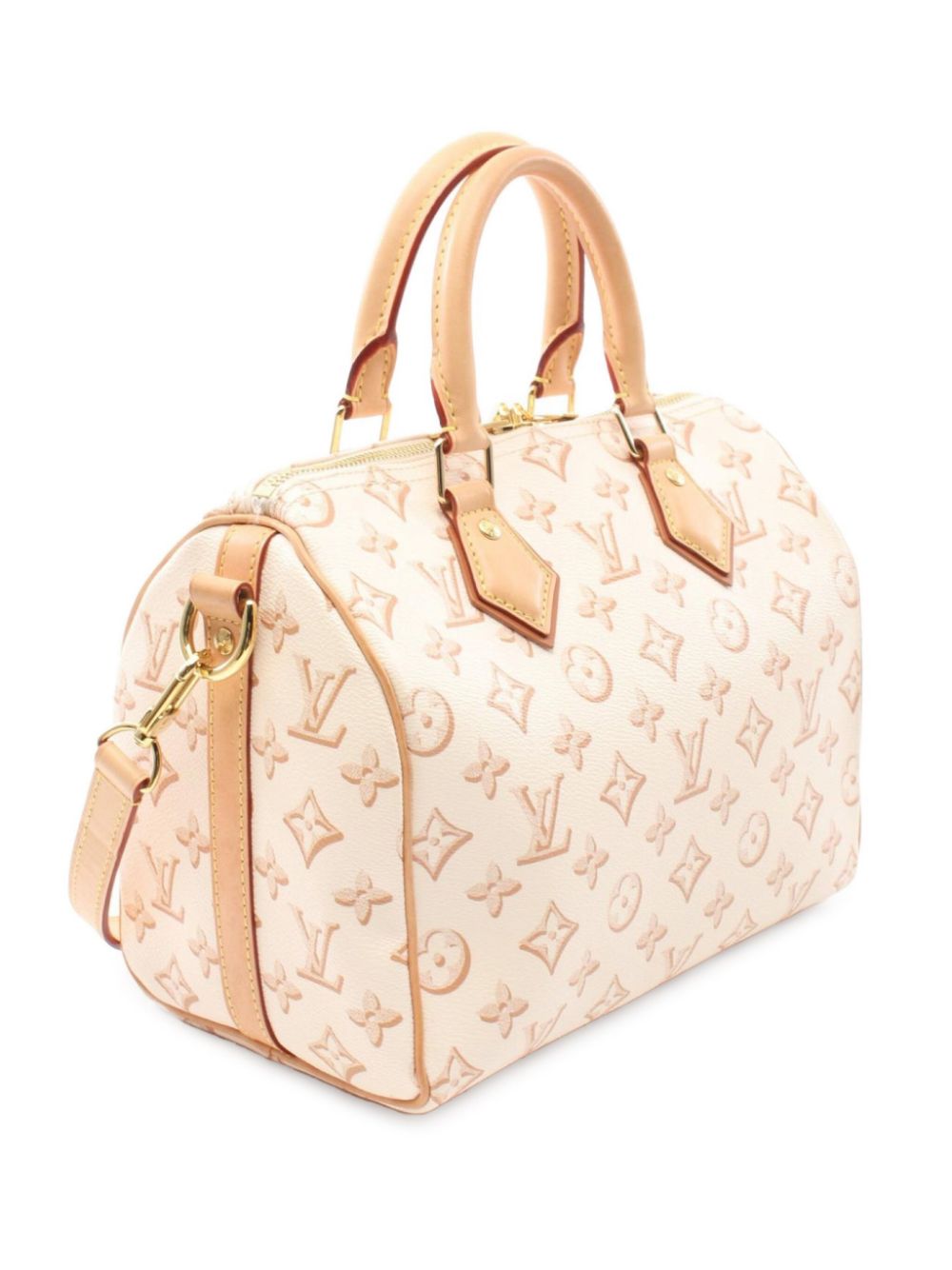 Louis Vuitton Pre-Owned 2010s Speedy Bandouliere 25 handtas - Wit