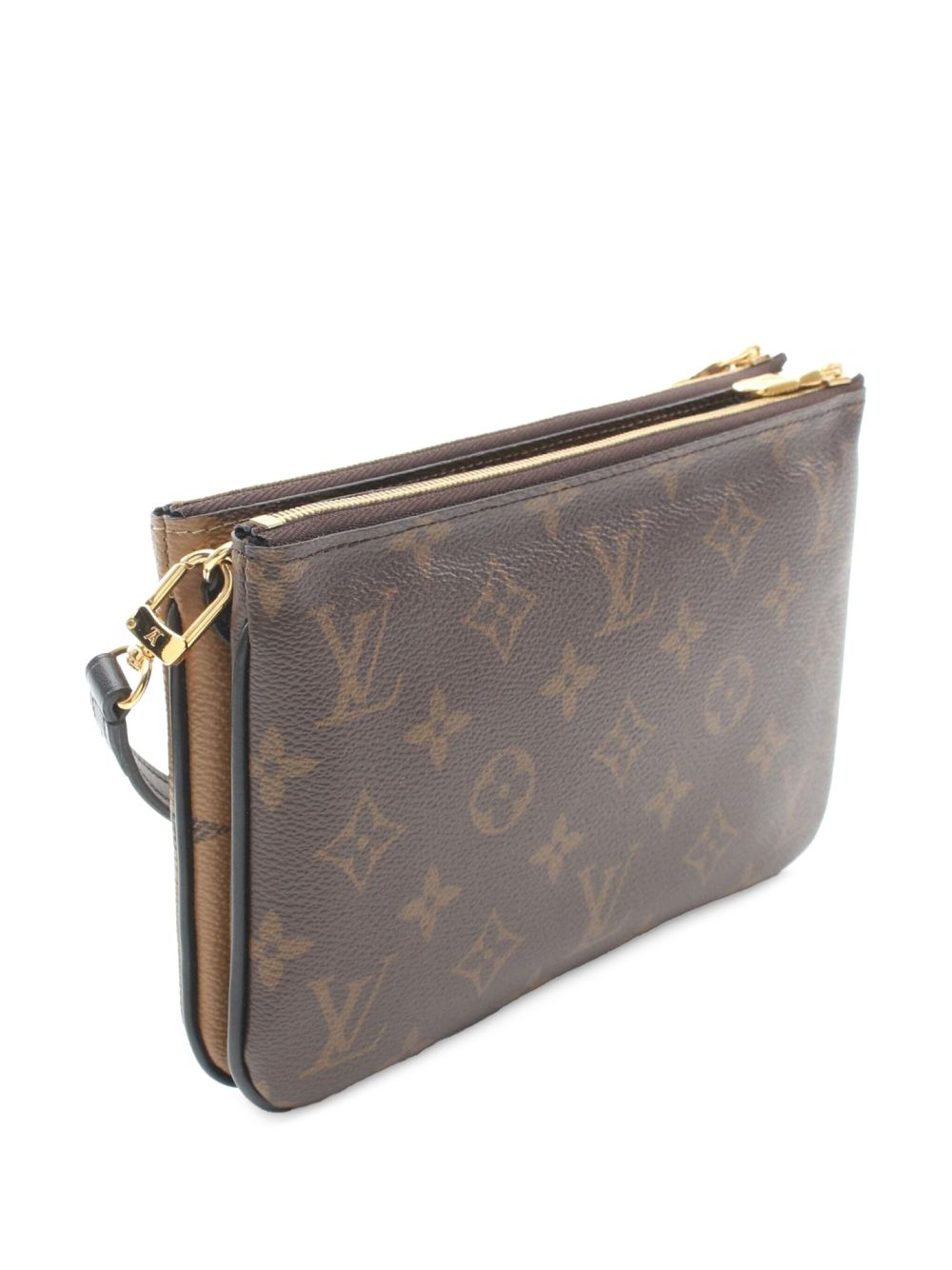 Louis Vuitton Pre-Owned 2020 Pochette Double Zip clutch bag - Brown