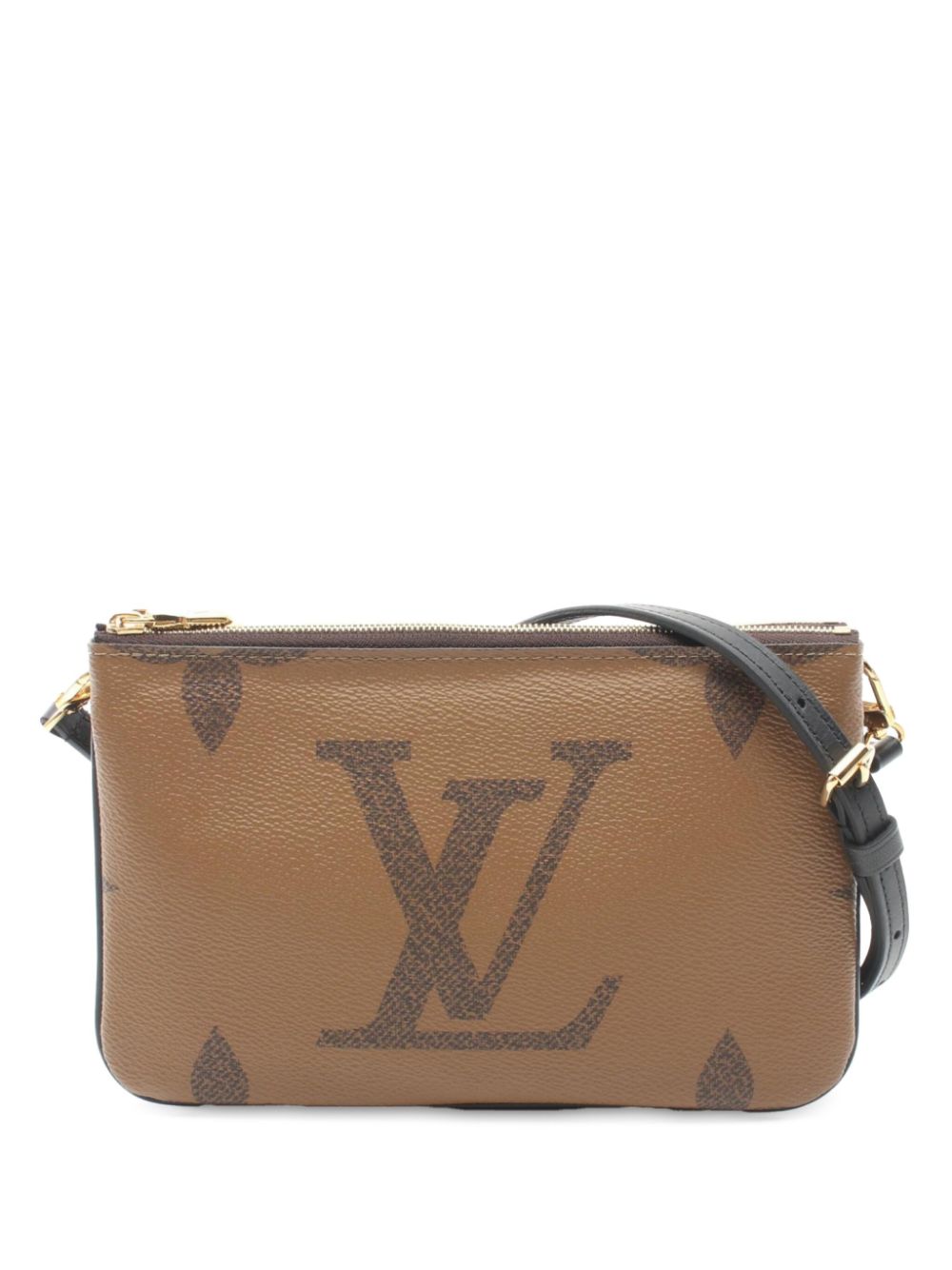 Louis Vuitton Pre-Owned 2020 Pochette Double Zip clutch bag - Brown