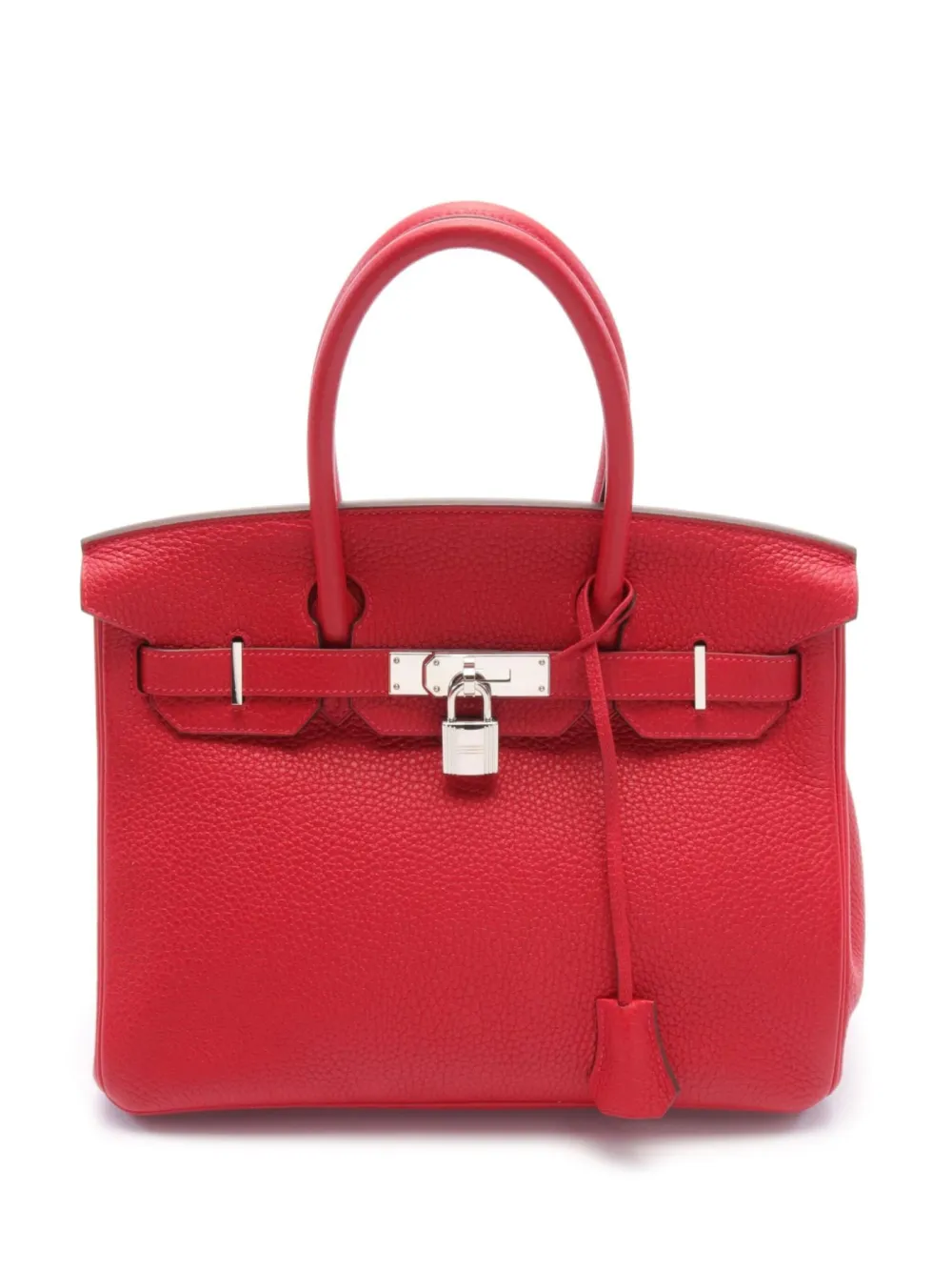 Hermès Pre-Owned 2020s バーキン 30 ハンドバッグ - レッド Hermès Pre-Owned 2020s バーキン 30 ハンドバッグ - レッド