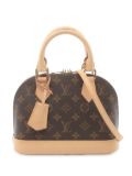 Louis Vuitton Pre-Owned 2018 Alma BB two-way handbag - Brown