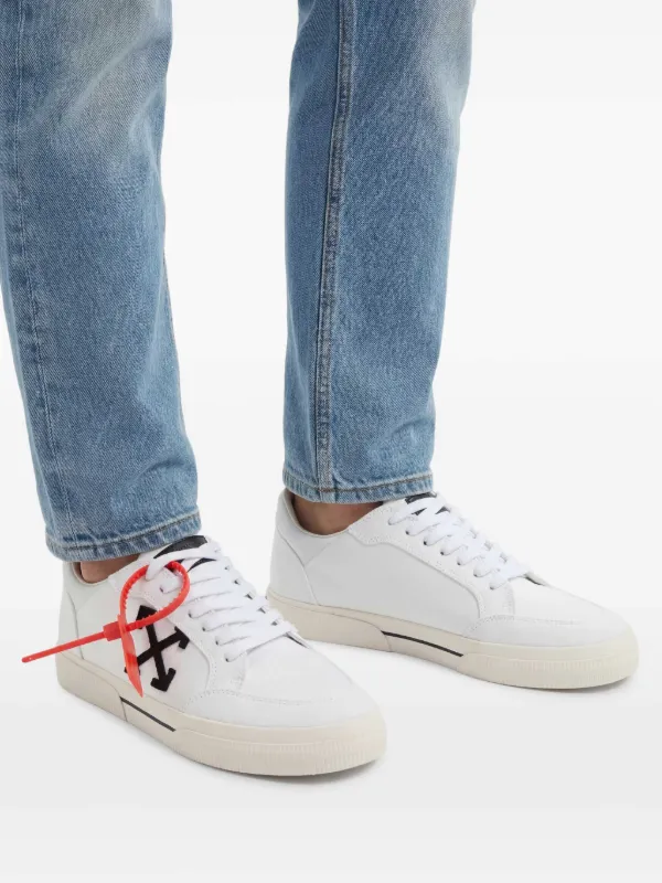 Off-White New Low Vulcanized Sneakers | White | FARFETCH RO
