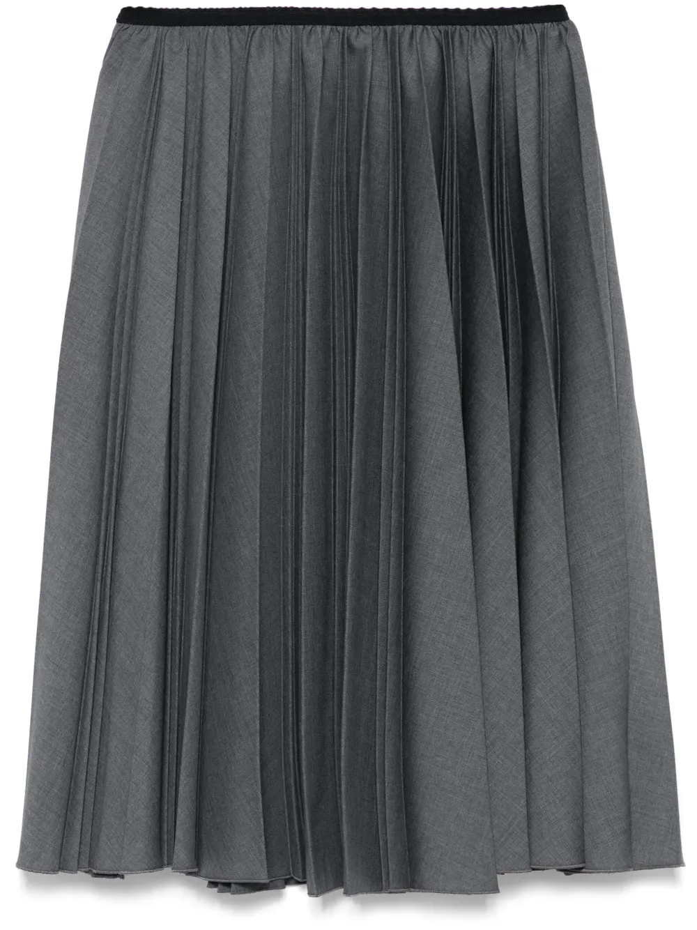 Nº21 pleated mini skirt