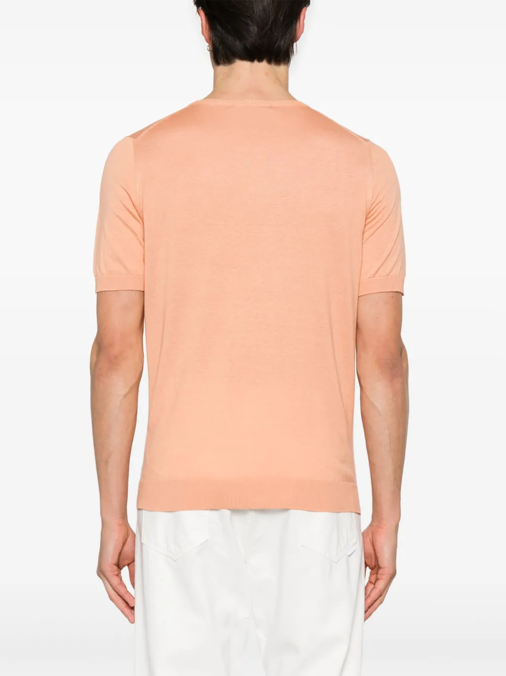 TAGLIATORE FINE-KNIT T-SHIRT