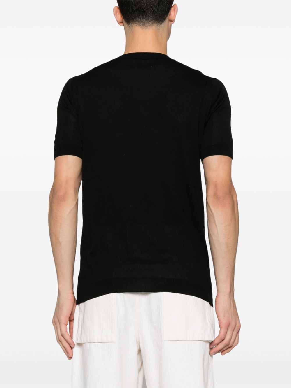 TAGLIATORE KNITTED T-SHIRT