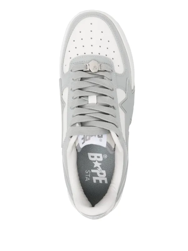 A Bathing Ape スニーカー ホワイト/グレー　bape star A BATHING APE（スニーカー ・ グレー/灰色系）のフリマアイテム一覧