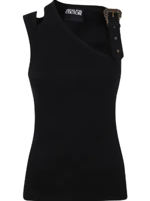 Versace ロゴ タンクトップ | ブラック | FARFETCH JP