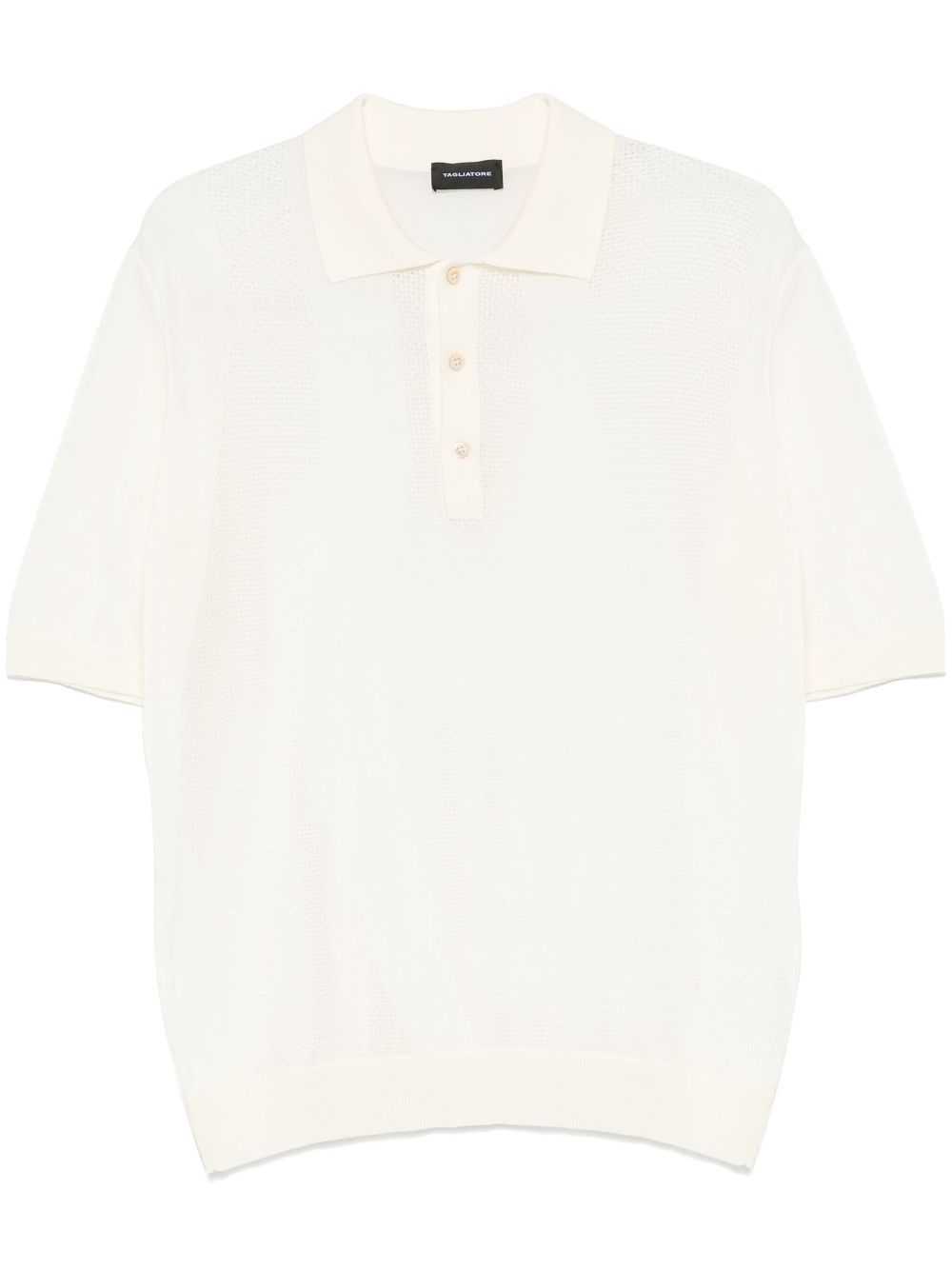 TAGLIATORE KNITTED POLO SHIRT