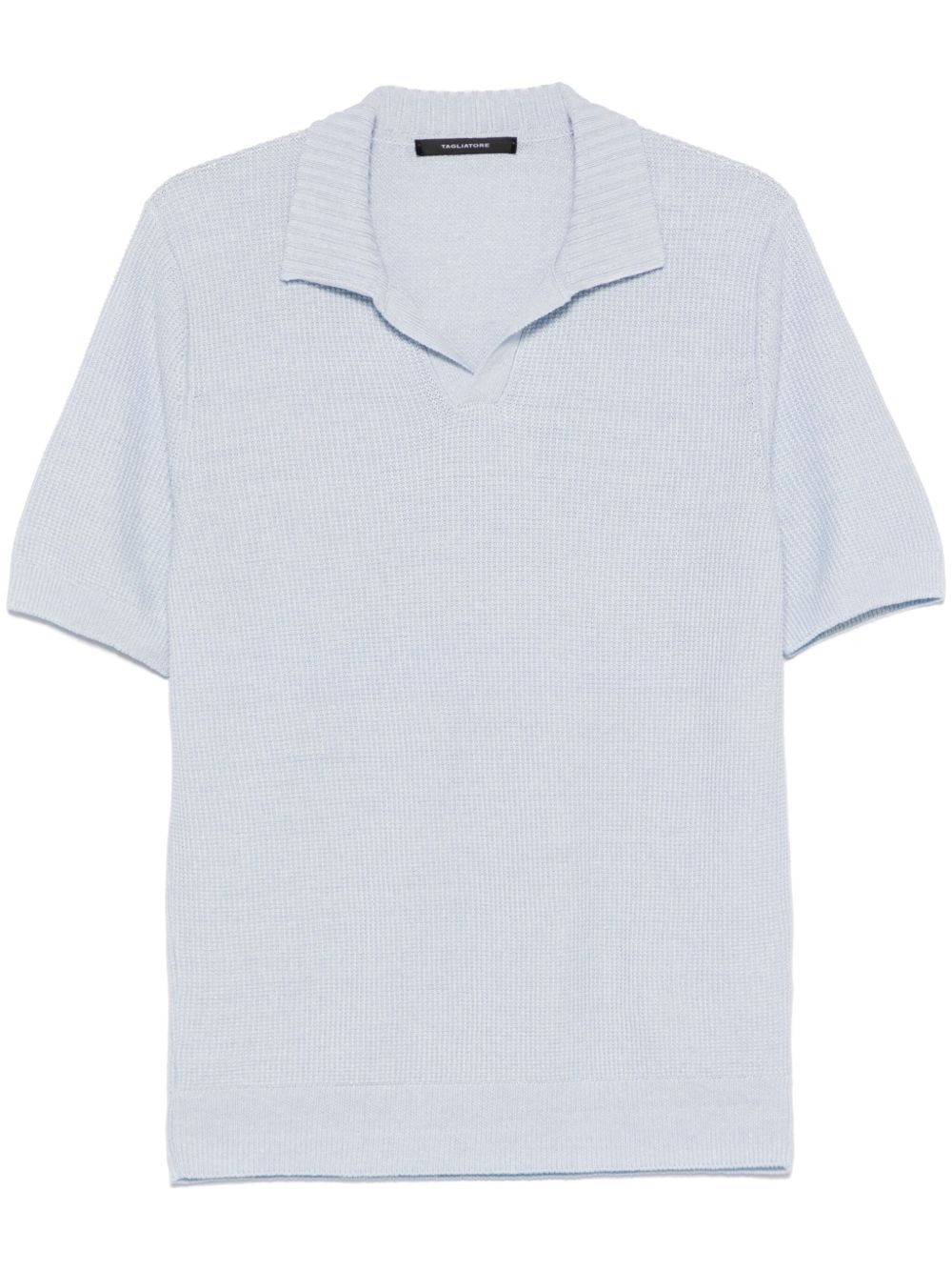 TAGLIATORE KNITTED POLO SHIRT