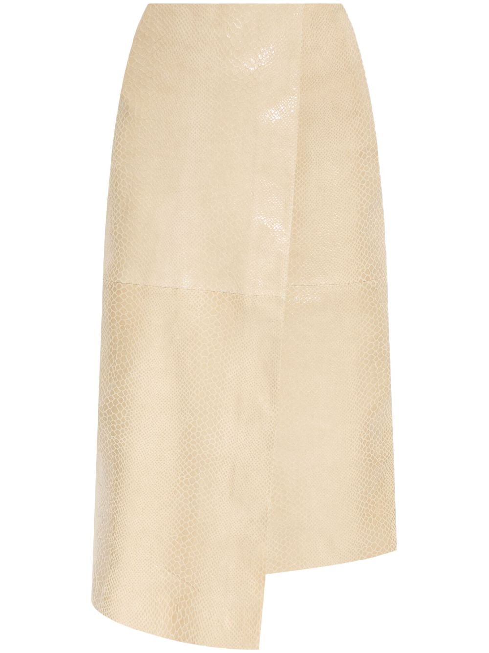 By Malene Birger Hannas midi skirt - Neutrals