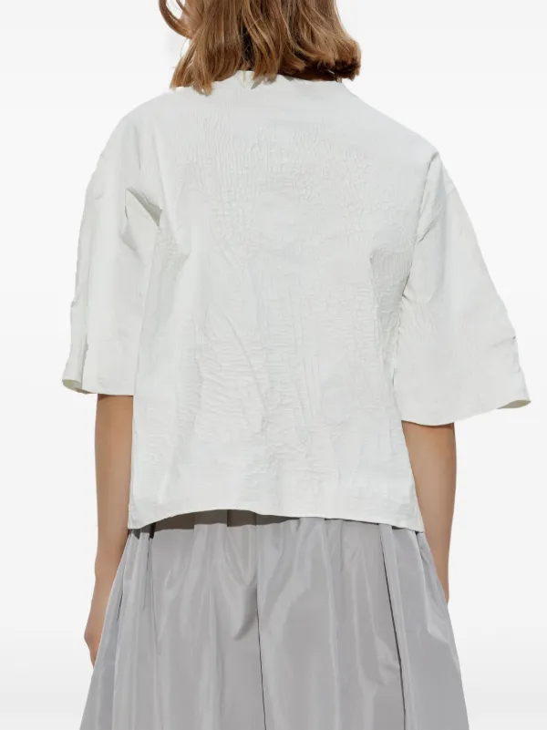 Fabiana Filippi テクスチャード Tシャツ | ホワイト | FARFETCH JP