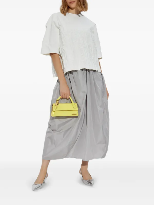 Fabiana Filippi cracked-effect T-shirt | White | FARFETCH HK Fabiana Filippi cracked-effect T-shirt | White | FARFETCH HK