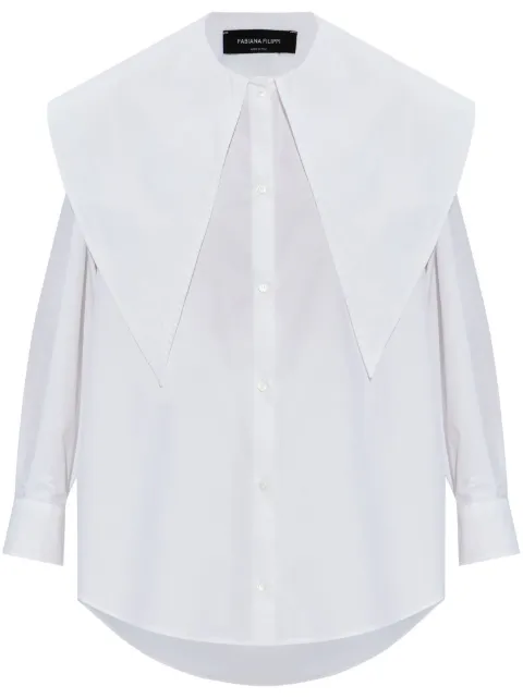 Fabiana Filippi oversized collar shirt