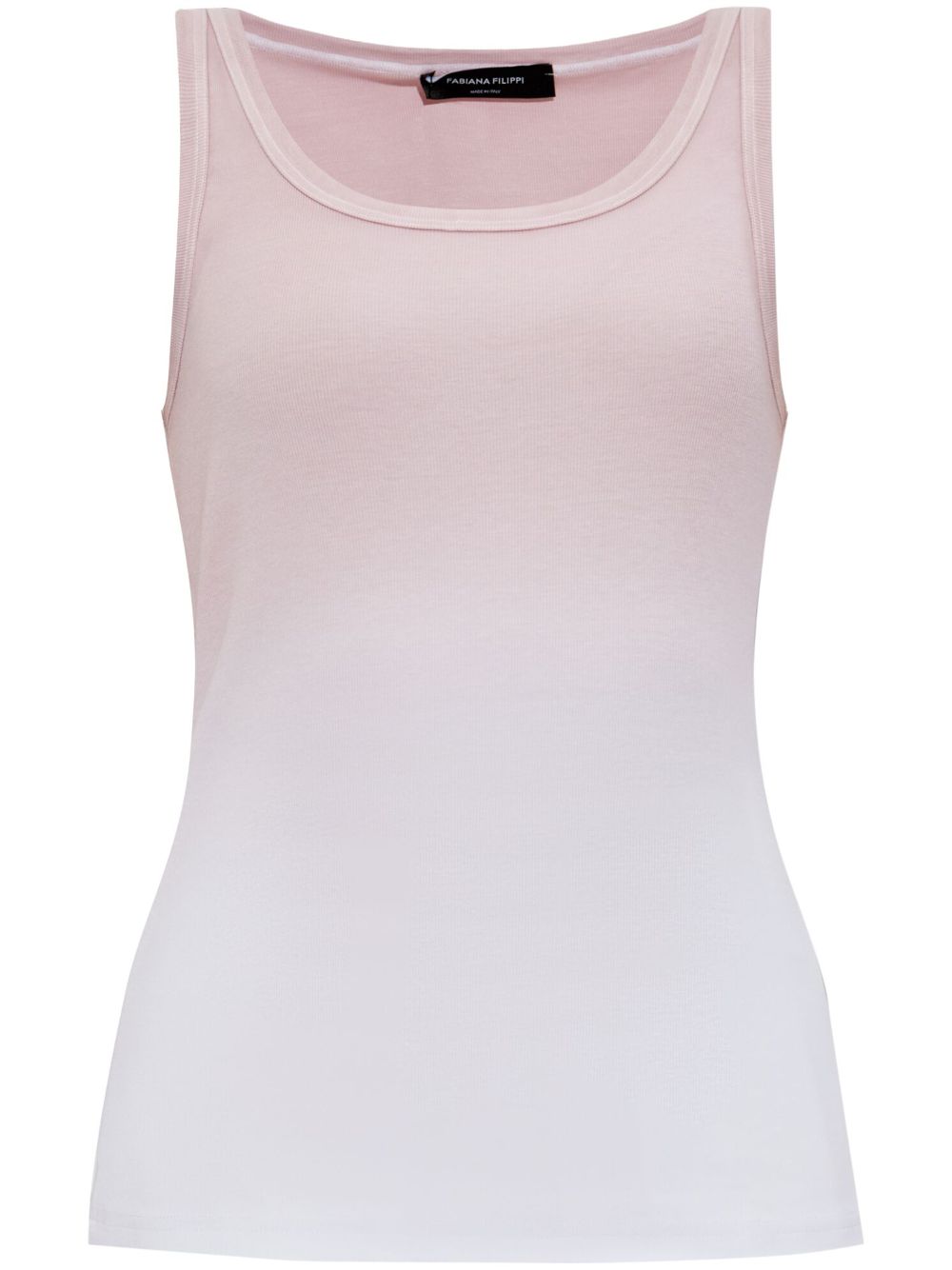 Fabiana Filippi Geribbelde tanktop Roze