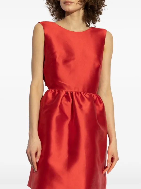 即発★KATE SPADE★素敵な Embellished Bow Dress Kate Spade bow-embellished Mini Dress | Red | FARFETCH