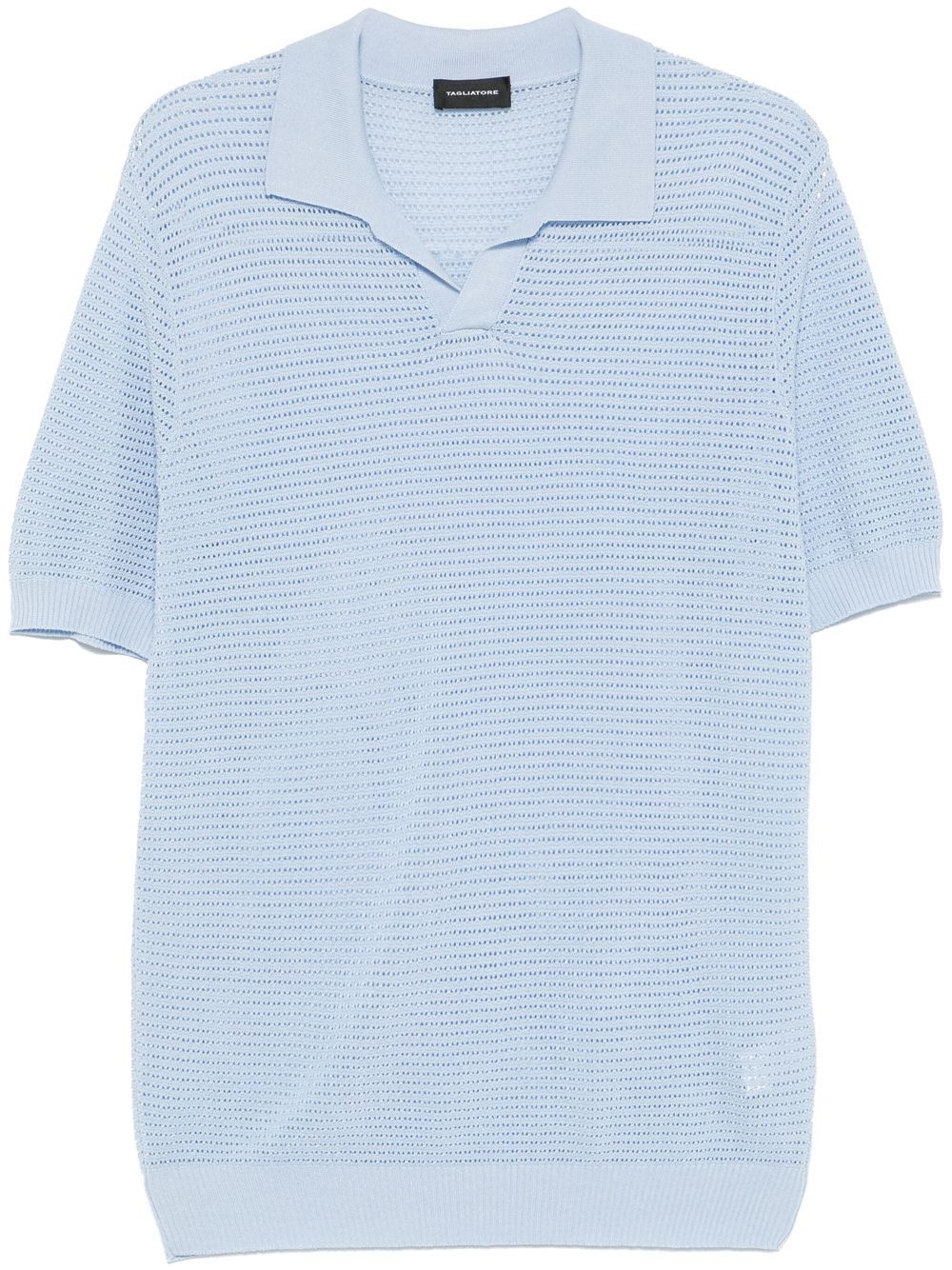 TAGLIATORE KNITTED POLO SHIRT