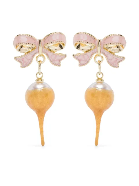 Ottolinger Bow Pearl earrings