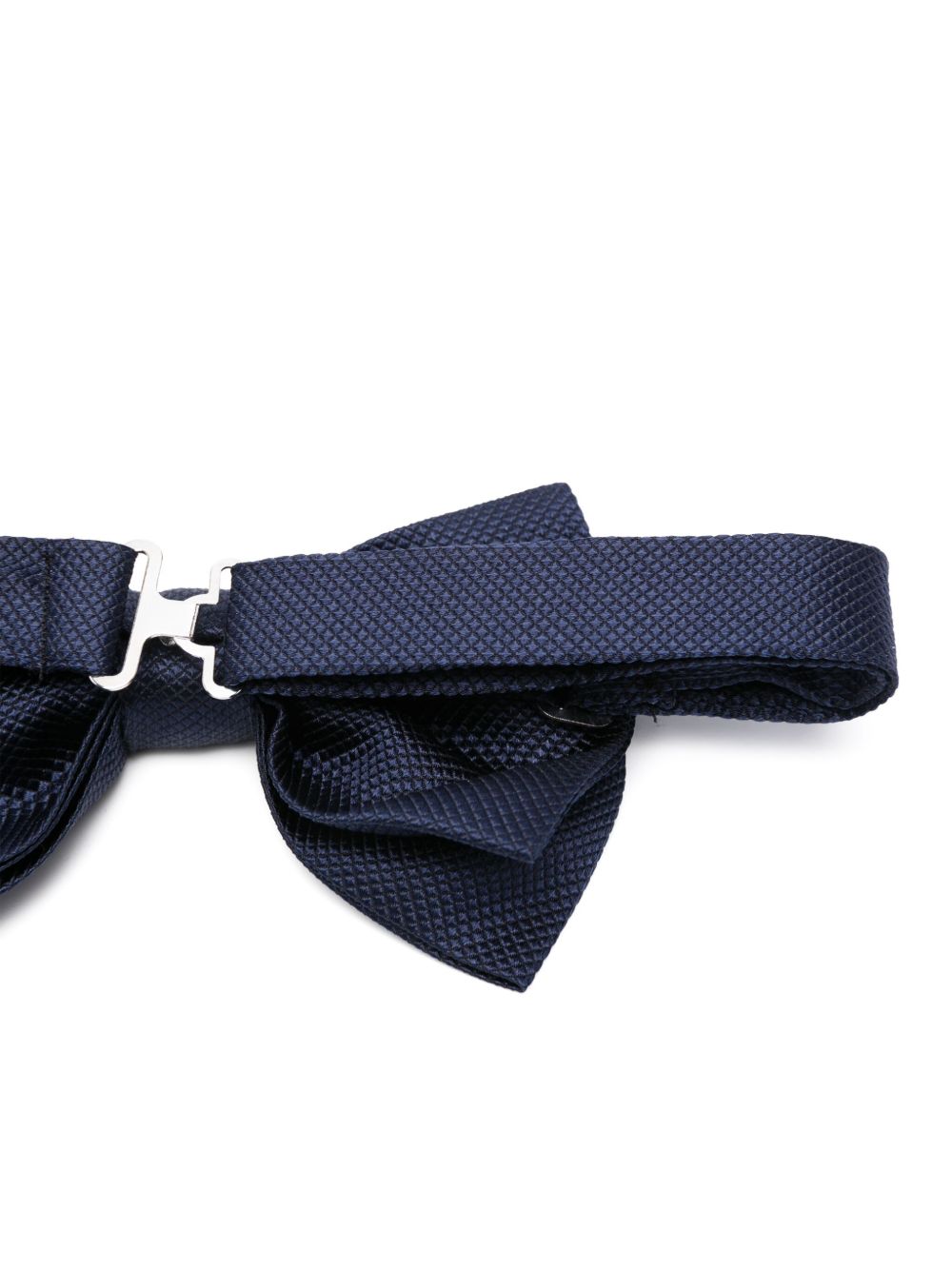 Tagliatore textured bow tie - Blauw