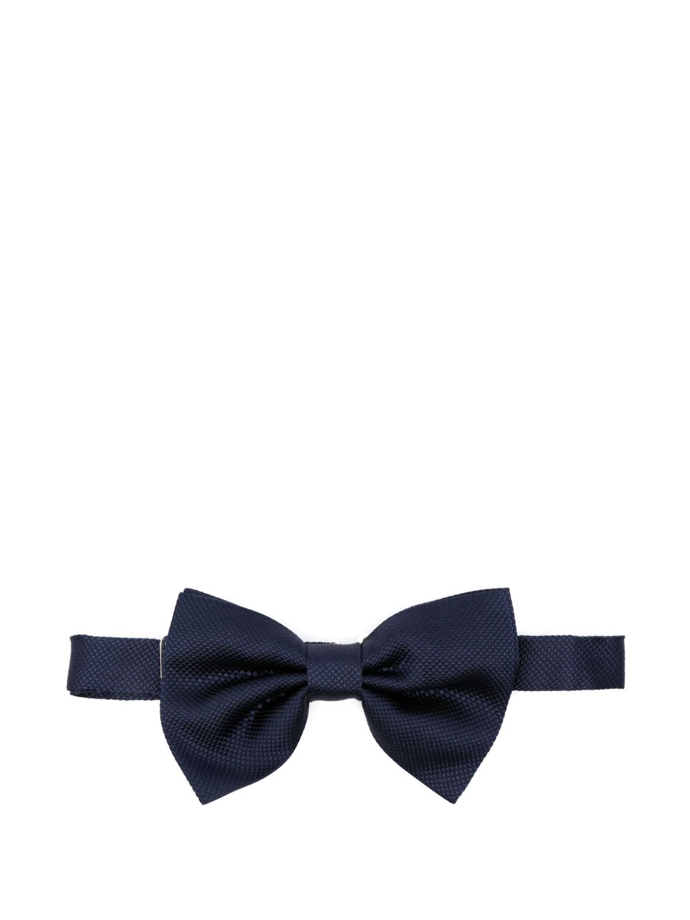 Tagliatore Textured Bow Tie In Blue